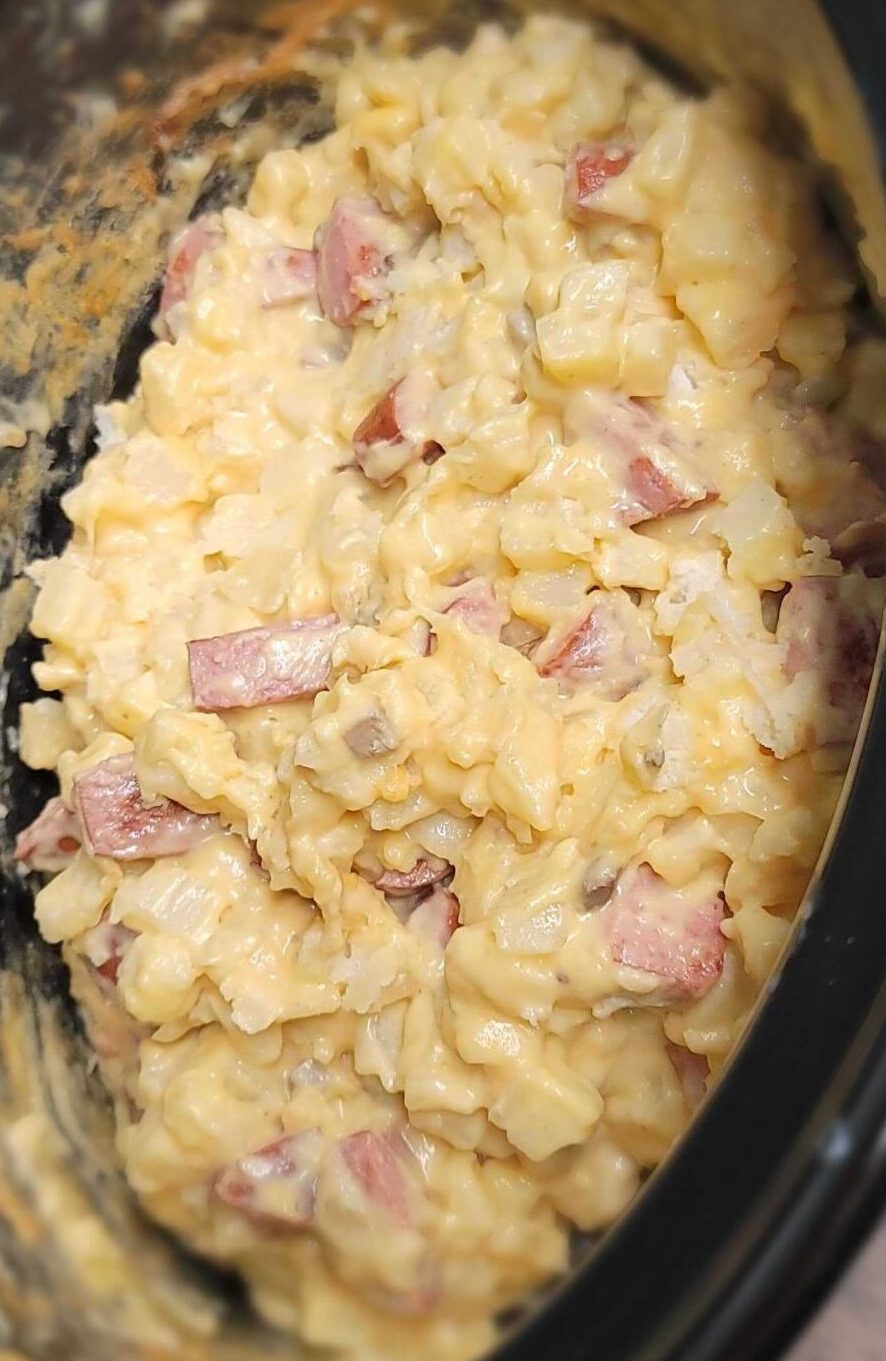 SlowCooker Kielbasa Potato Hotdish Recipe For Freedom