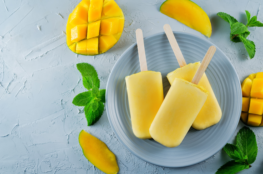 Tropical Mango Coconut Popsicles - Recipe For Freedom